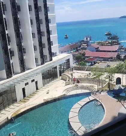 The Shore Ns Studio Suites Sea View Kota Kinabalu Exterior photo